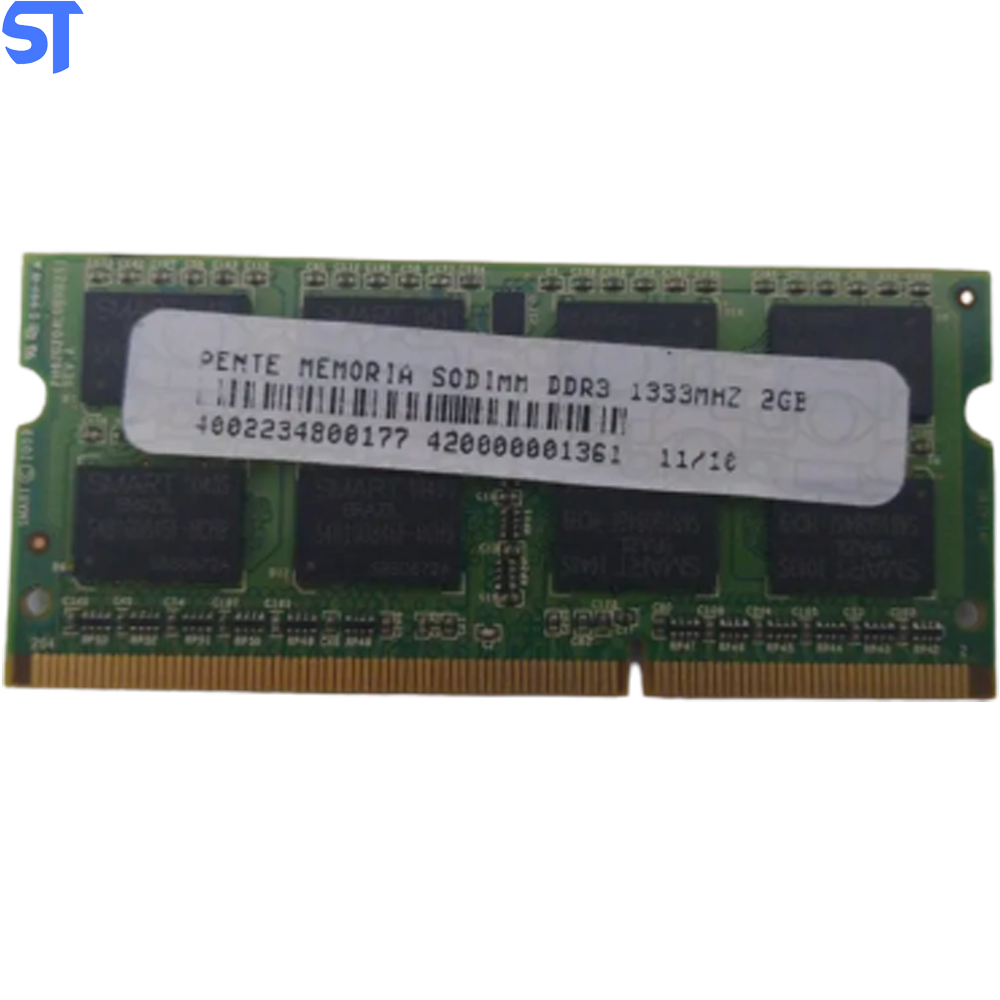 Memória Ram Smart Ddr3 2GB Pc3-10600s-09-10-zzz-zzz